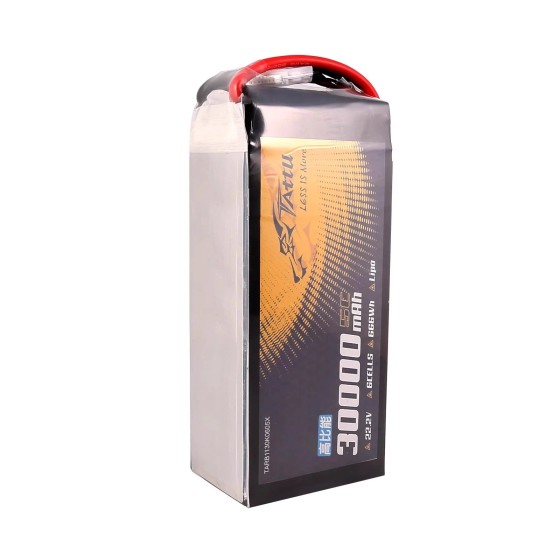 Hot Sales Tattu 30000mAh 6S 22.2V 5C Semi-solid State Battery for RC Airplane Multi-rotor Quadcopter Drone